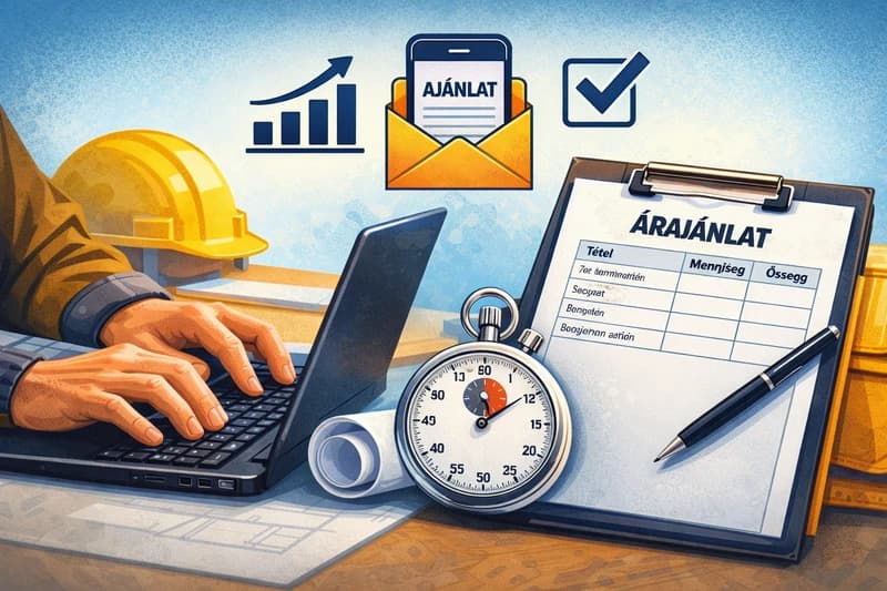 Hogyan készíts árajánlatot 5 perc alatt – így dolgoznak a hatékony kivitelezők